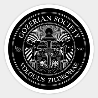 Gozerian Society Sticker